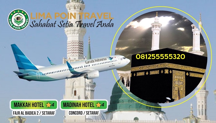 Paket Umroh Reguler 9 Hari 8 Malam Bersama Garuda Indonesia