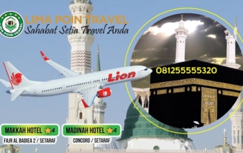 Paket Umroh Reguler 9 Hari 8 Malam Bersama Lion Air